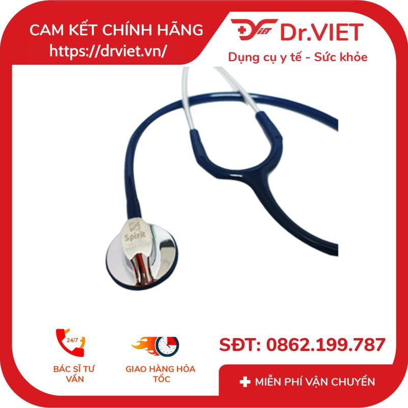 Ống nghe y tế 1 mặt đa tần số Spirit CK-M601P 14 Ống nghe y tế 1 mặt đa tần số Spirit CK-M601P