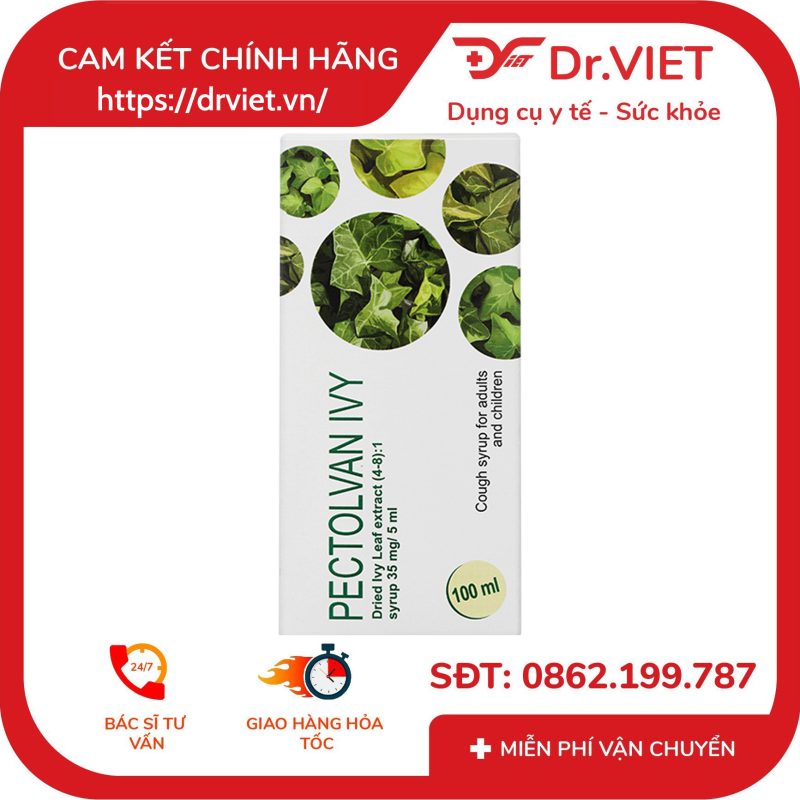 Alternative view of Thuốc Pectolvan Ivy 100ml trị ho giảm viêm phế quản