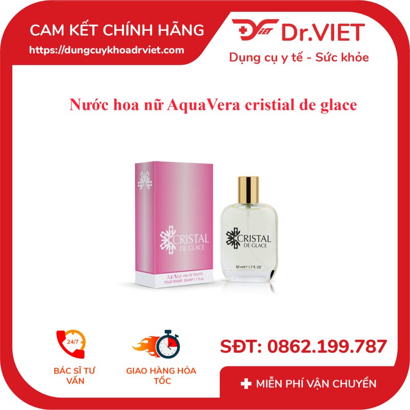 Nước hoa nữ AquaVera cristial de glace 50ml