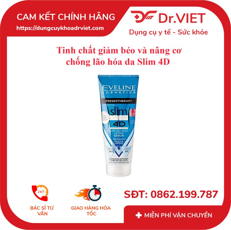 Tinh chất giảm béo và nâng cơ chống lão hóa da Slim 4D