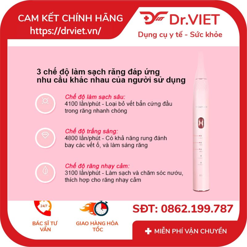 Bàn chải điện ROAMAN RM-T20 14 Bàn chải điện ROAMAN RM-T20