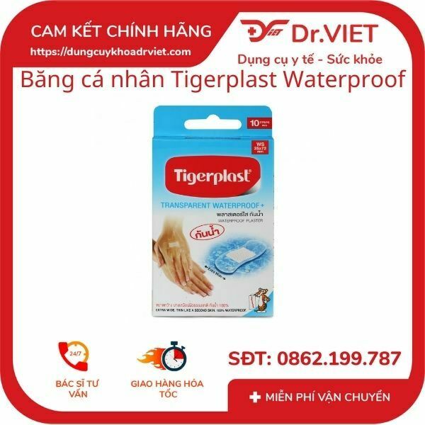 Băng cá nhân Tigerplast Waterproof