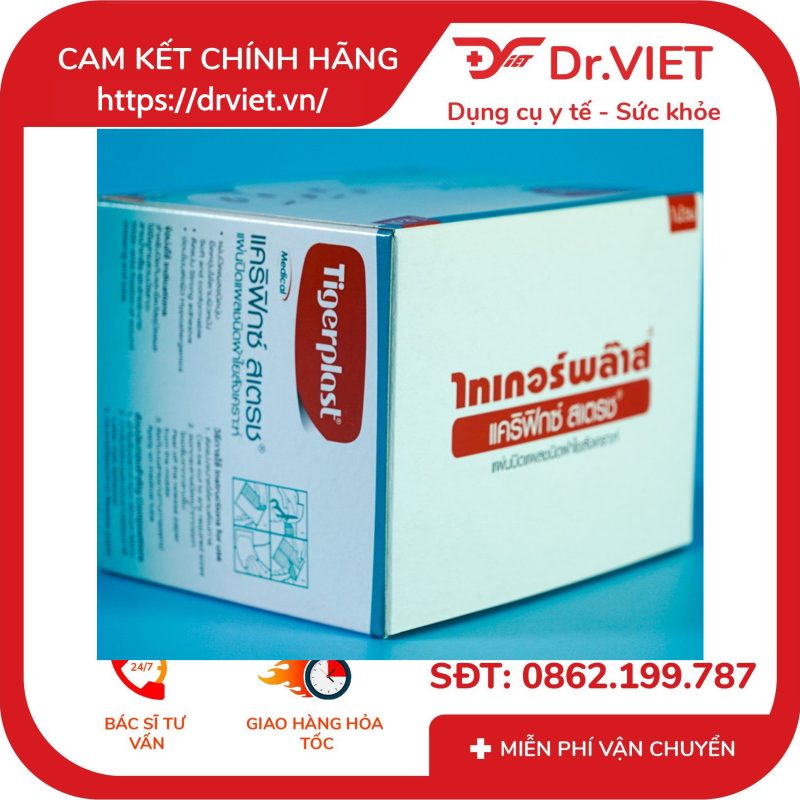 Alternative view of Cuộn băng keo y tế co giãn Tigerplast Carifix Stretch dán bông gạc