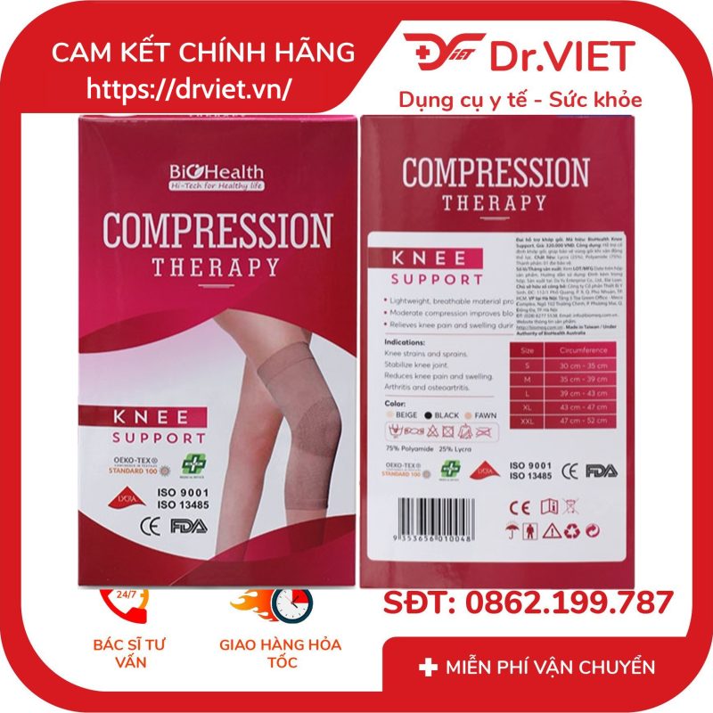 Bó gối BioHealth Knee Support