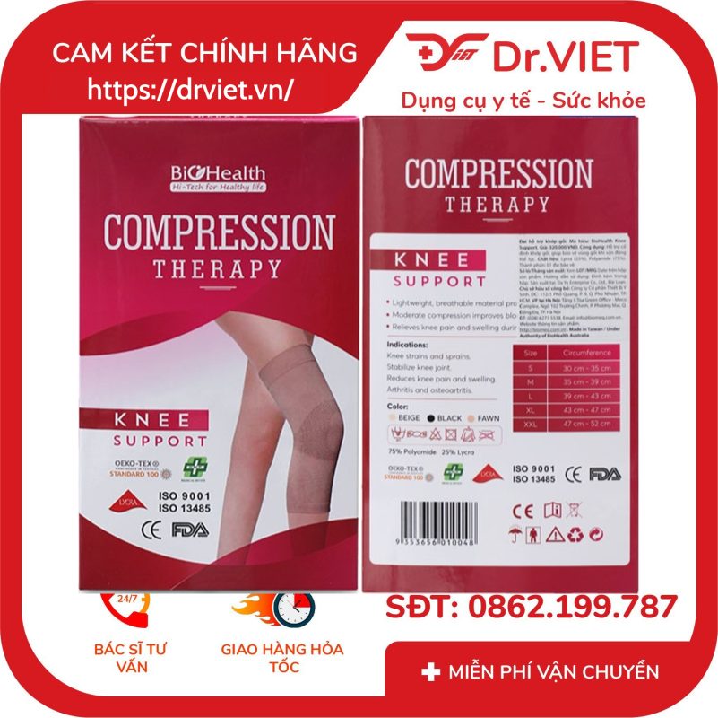 Bó gối BioHealth Knee Support 11 Bó gối BioHealth Knee Support