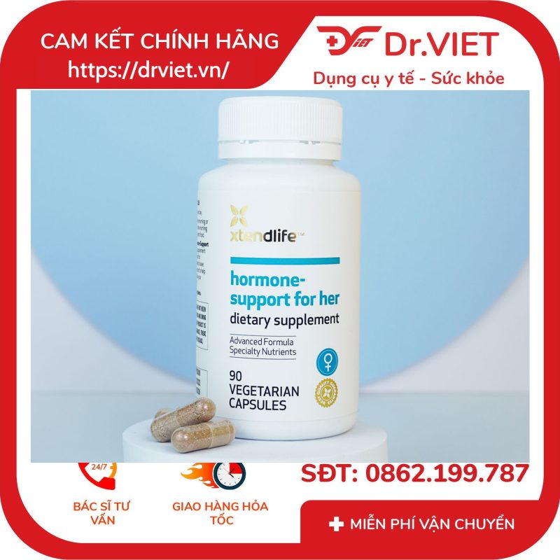 Viên uống cân bằng nội tiết tố nữ Hormone Support For Her Xtend-Life 90 Viên 12 Viên uống cân bằng nội tiết tố nữ Hormone Support For Her Xtend-Life 90 Viên