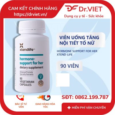 Viên uống cân bằng nội tiết tố nữ Hormone Support For Her Xtend-Life 90 Viên