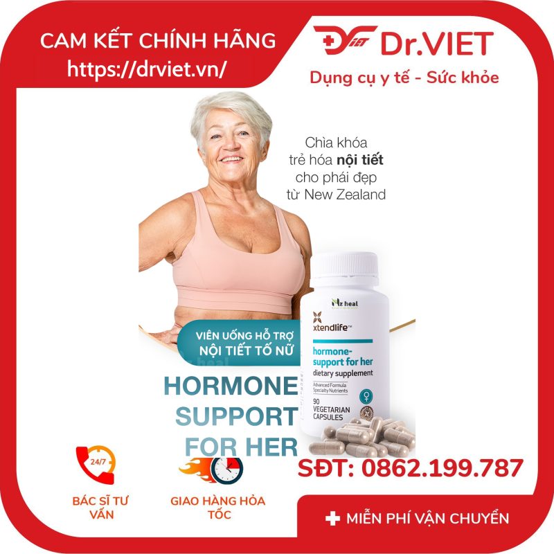 Viên uống cân bằng nội tiết tố nữ Hormone Support For Her Xtend-Life 90 Viên 10 Viên uống cân bằng nội tiết tố nữ Hormone Support For Her Xtend-Life 90 Viên