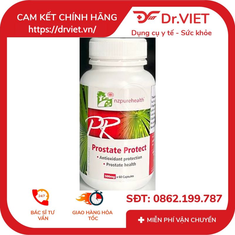 Viên uống điều trị tuyến tiền liệt Prostate Protect Nzpurehealth 7 Viên uống điều trị tuyến tiền liệt Prostate Protect Nzpurehealth