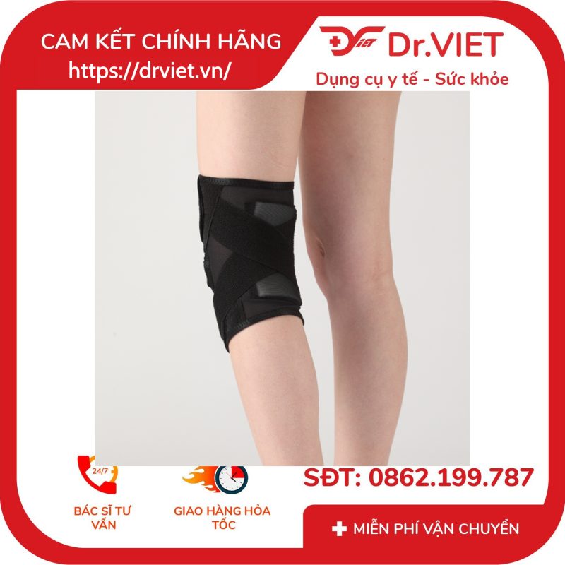 Đai cố định đầu gối Bonbone Thin PF Cross Belt