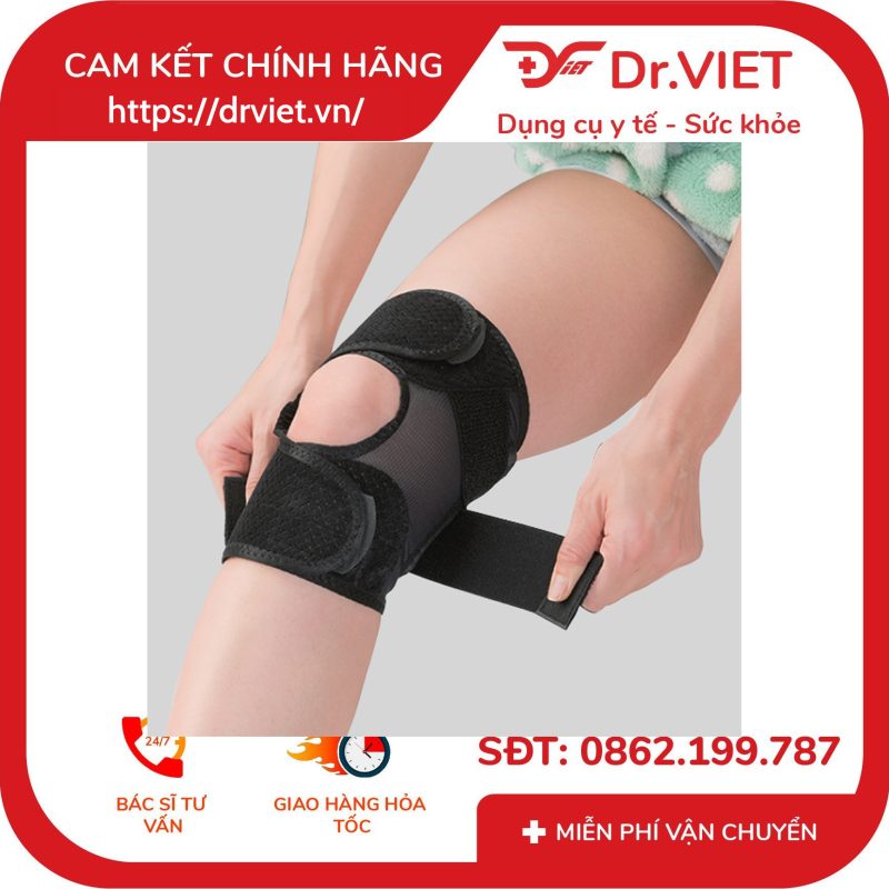 Đai cố định đầu gối Bonbone Thin PF Cross Belt