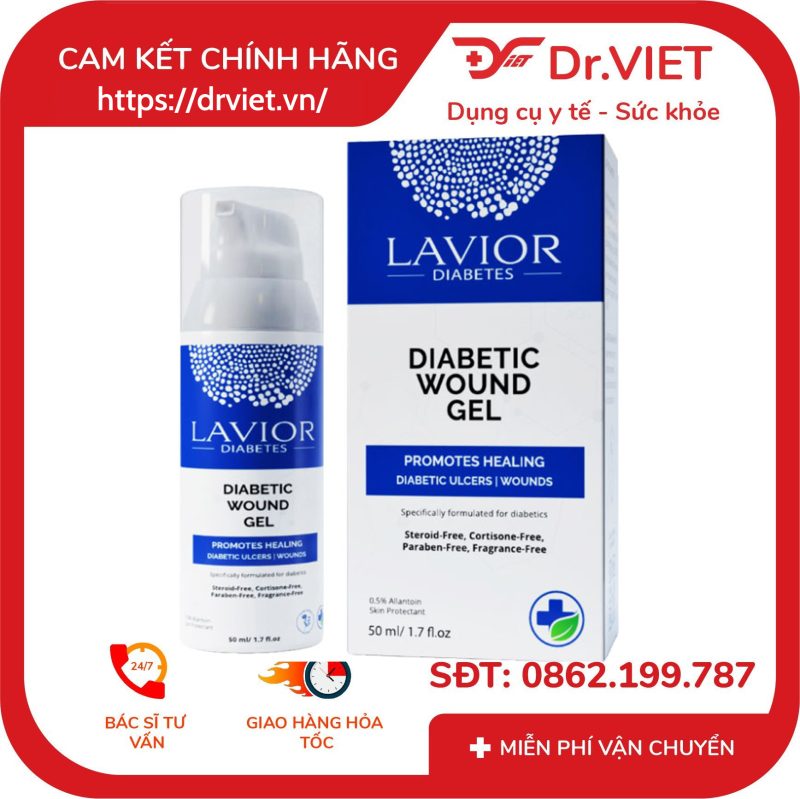 Gel chống loét tiểu đường LAVIOR Diabetic Wound Gel