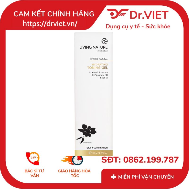 Gel dưỡng ẩm Living Nature Hydrating Toning Gel 11 Gel dưỡng ẩm Living Nature Hydrating Toning Gel