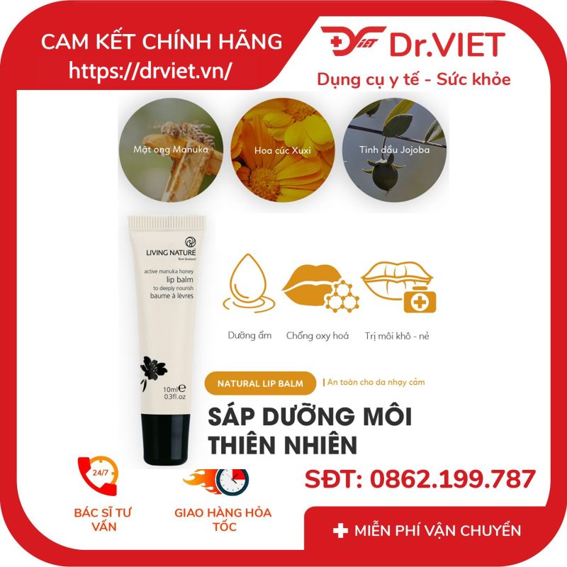 Son dưỡng môi Living Nature Lip Balm