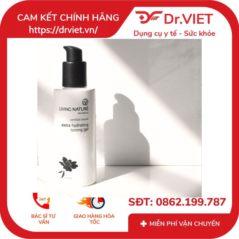 Gel siêu dưỡng ẩm Living Nature Extra Hydrating Toning Gel 9 Gel siêu dưỡng ẩm Living Nature Extra Hydrating Toning Gel
