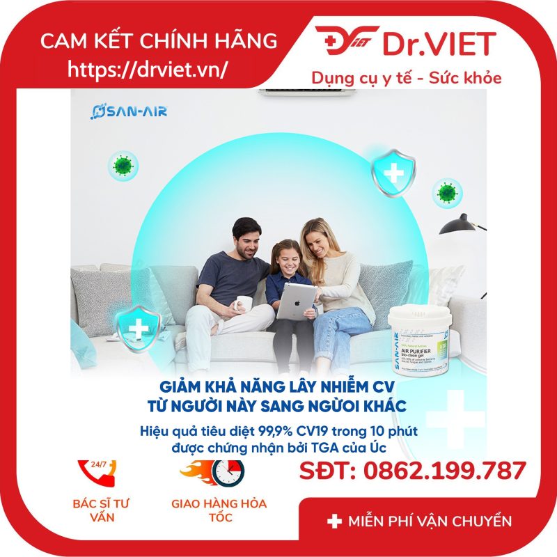 Alternative view of Gel làm sạch không khí sinh học Air purifier bio clean V3R 75g