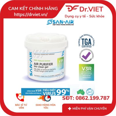 Gel làm sạch không khí sinh học Air purifier bio clean V3R 75g