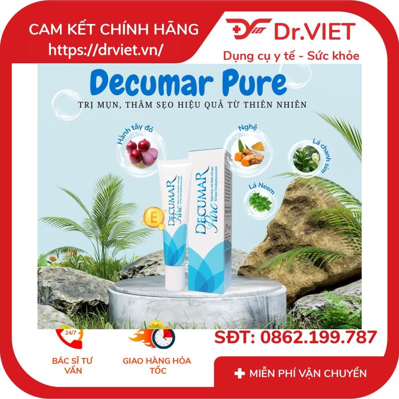 Alternative view of Gel trị mụn Decumar Pure
