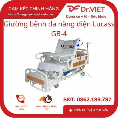 Giường bệnh đa năng điện Lucass GB-4