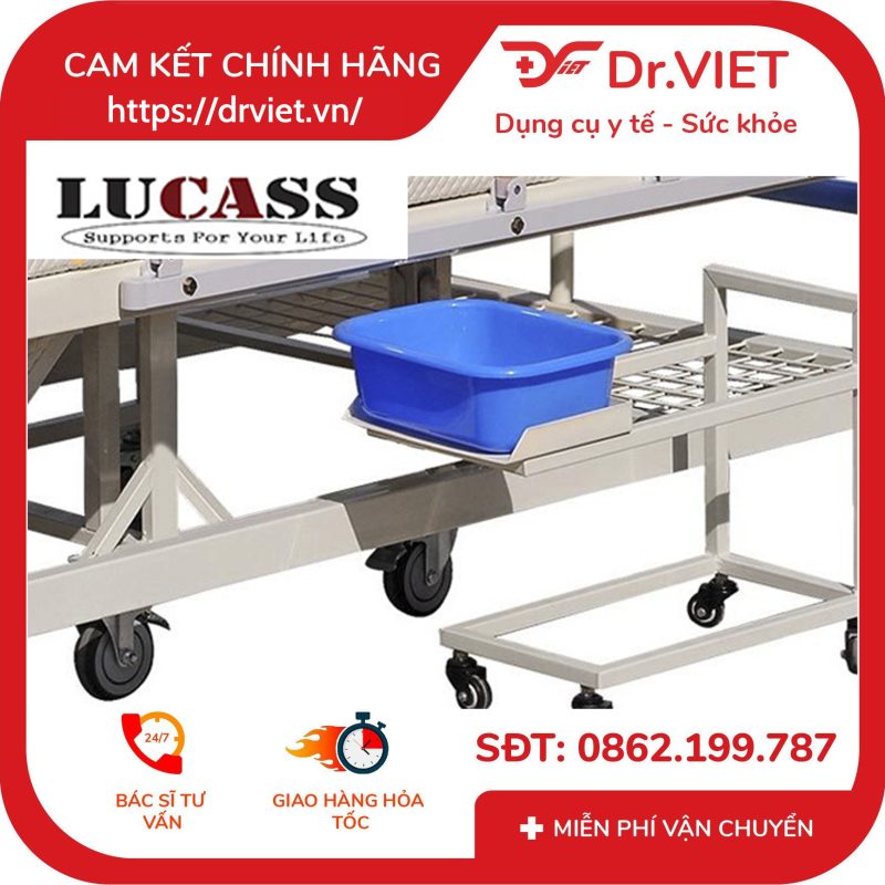 Giường Bệnh Tách Xe Lăn Lucass GB-T243 (GB-C243)