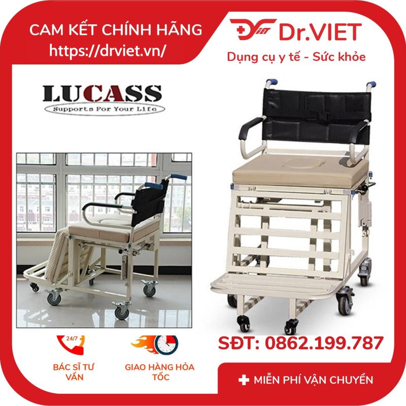 Giường Bệnh Tách Xe Lăn Lucass GB-T243 (GB-C243)