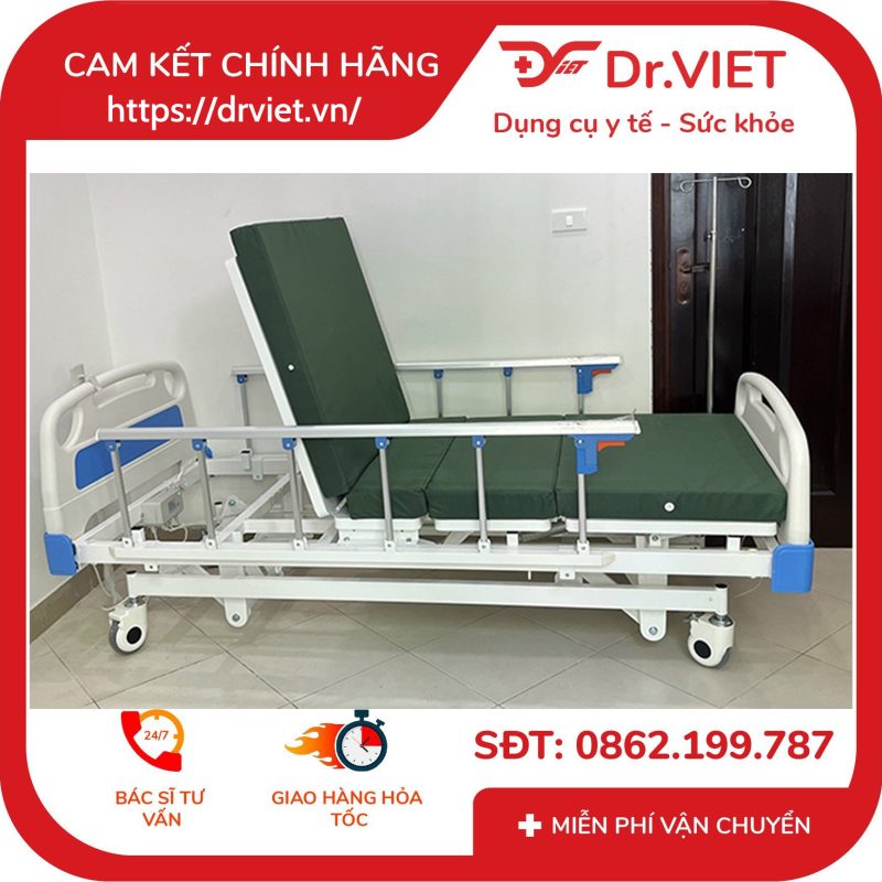 Alternative view of Giường bệnh đa năng điện Lucass GB-63