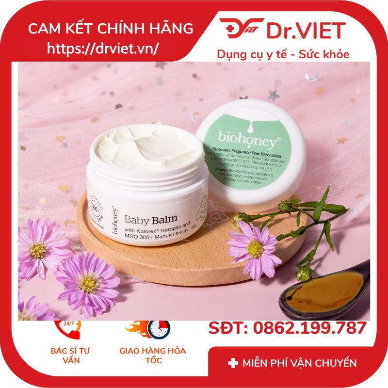 Alternative view of Kem Biohoney Baby Balm Giảm chàm sữa viêm da ở trẻ