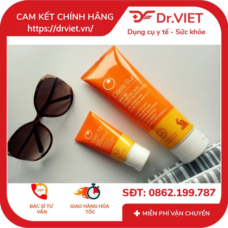 Kem chống nắng Oasis Sun SPF 30 Family Sunscreen 50ml