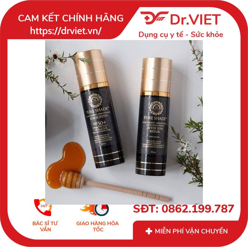 Kem Chống Nắng Pure Shade SPF50+ Moisturising & Sunscreen 70ml