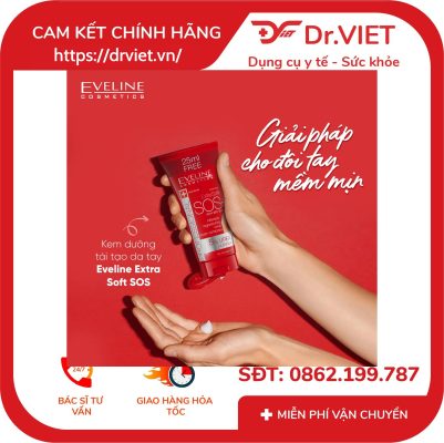 Kem dưỡng da tay Eveline Extra Soft SOS 100ml