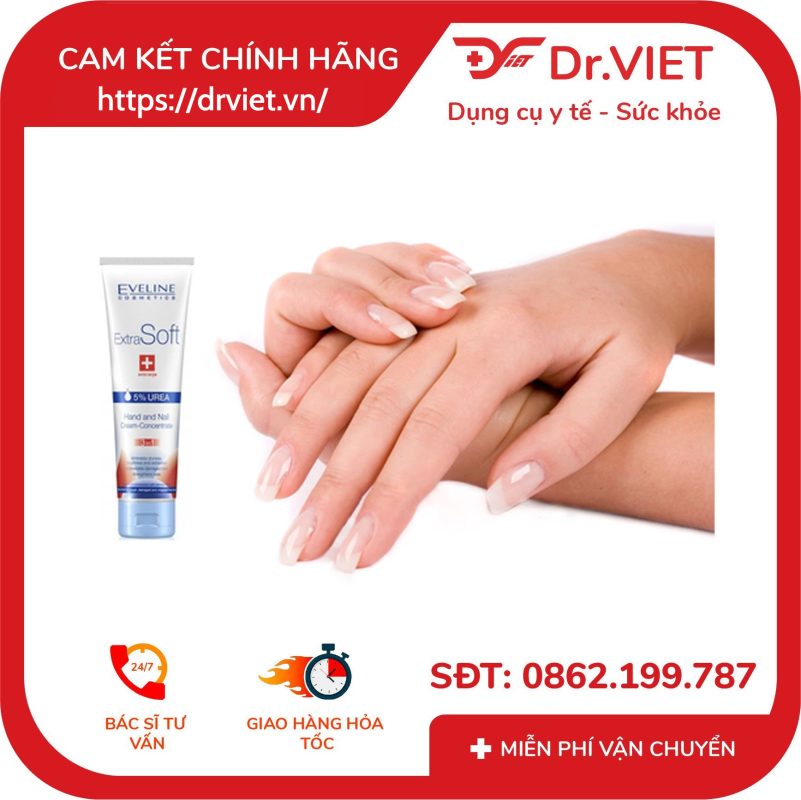 Kem dưỡng da tay và móng Eveline Extra Soft 100ml 12 Kem dưỡng da tay và móng Eveline Extra Soft 100ml