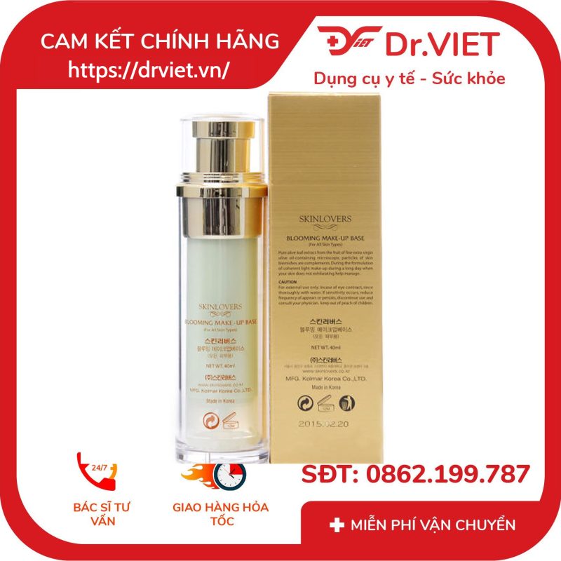 Kem lót Skinlovers Blooming siêu mịn Violet 40ml 10 Kem lót Skinlovers Blooming siêu mịn Violet 40ml