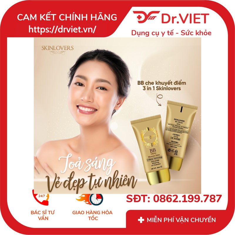 Kem nền Skinlovers BB Cream 3 tác dụng 40ml