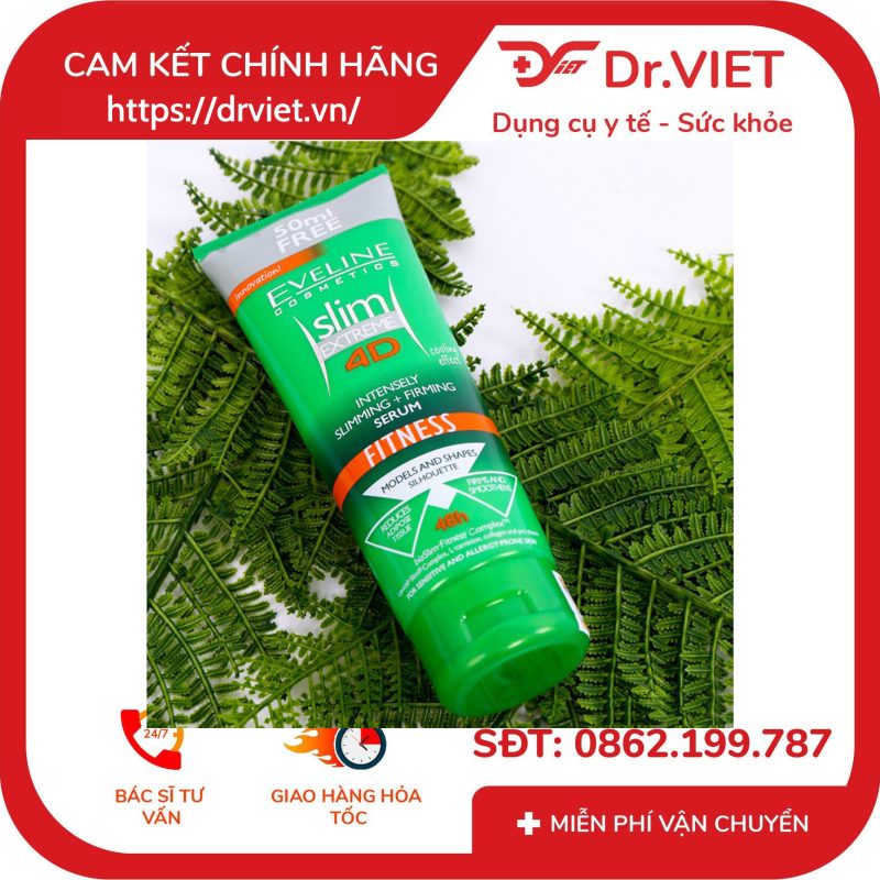 Kem tan mỡ và săn chắc da Eveline Slim Extreme 4D