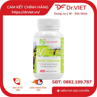 Kẹo sữa non Bovine Colostrum Junior NZpurehealth 100 viên 11 Kẹo sữa non Bovine Colostrum Junior NZpurehealth 100 viên