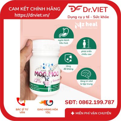 Kẹo Sữa Non Deep Blue Health Moo Moo 90 viên