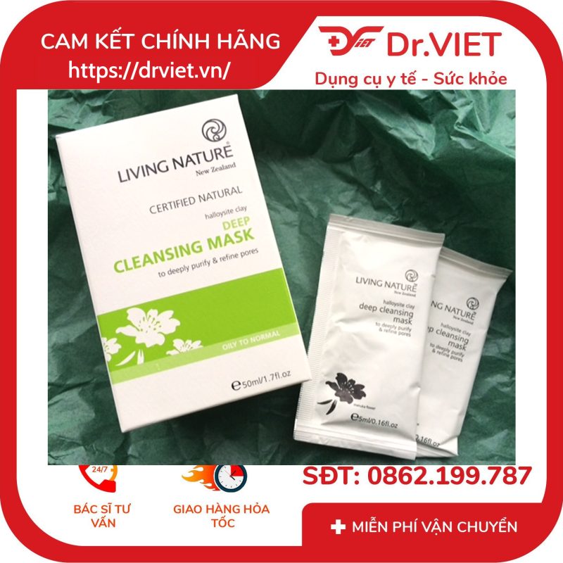 Mặt nạ đất sét Deep Cleansing Mask 10 Mặt nạ đất sét Deep Cleansing Mask
