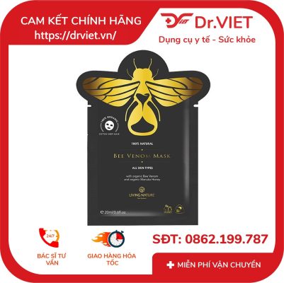 Mặt nạ nọc ong Living Nature Bee Venom Mask 13 Mặt nạ nọc ong Living Nature Bee Venom Mask