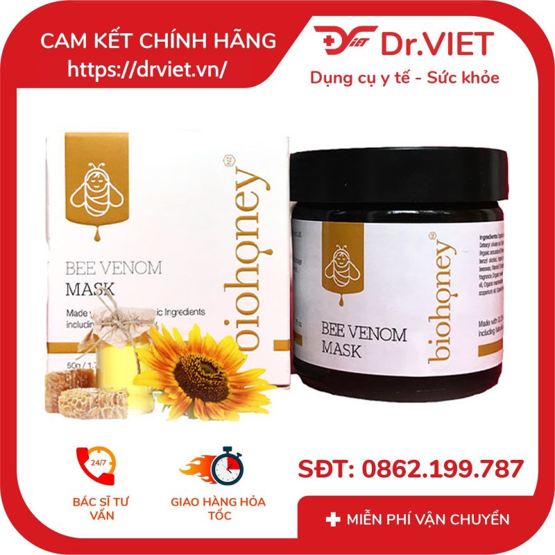 Mặt Nạ Nọc Ong Biohoney Bee Venom Mask 50g