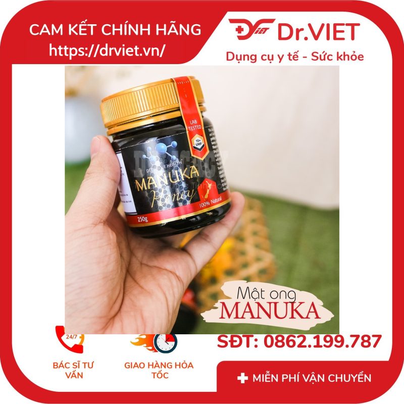 Mật ong Manuka nguyên chất Deep Blue Health Manuka Honey UMF 10+