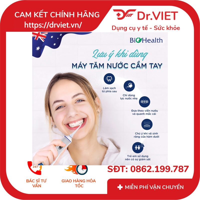 Máy tăm nước Biohealth FL-V33 13 Máy tăm nước Biohealth FL-V33