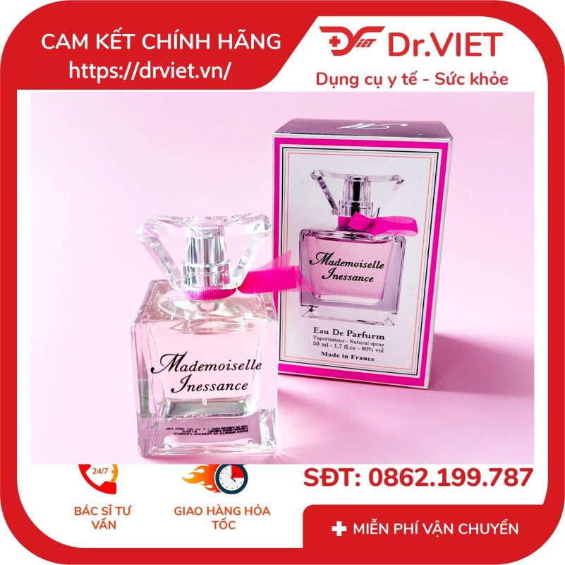 Nước Hoa Nữ Inessance Paris Mademoiselle 50ml 12 Nước Hoa Nữ Inessance Paris Mademoiselle 50ml