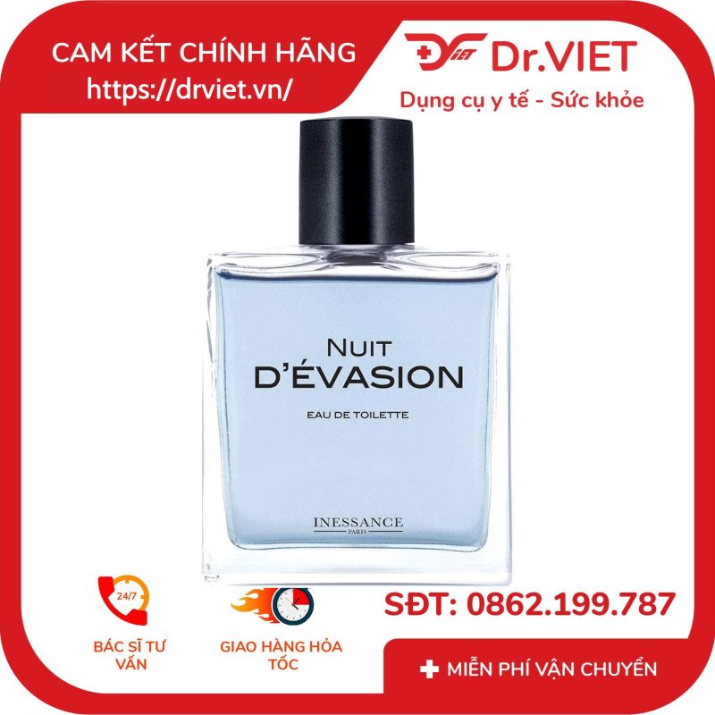 Nước hoa nam Inessance Nuit D'Evasion 100ml 8 Nước hoa nam Inessance Nuit D'Evasion 100ml
