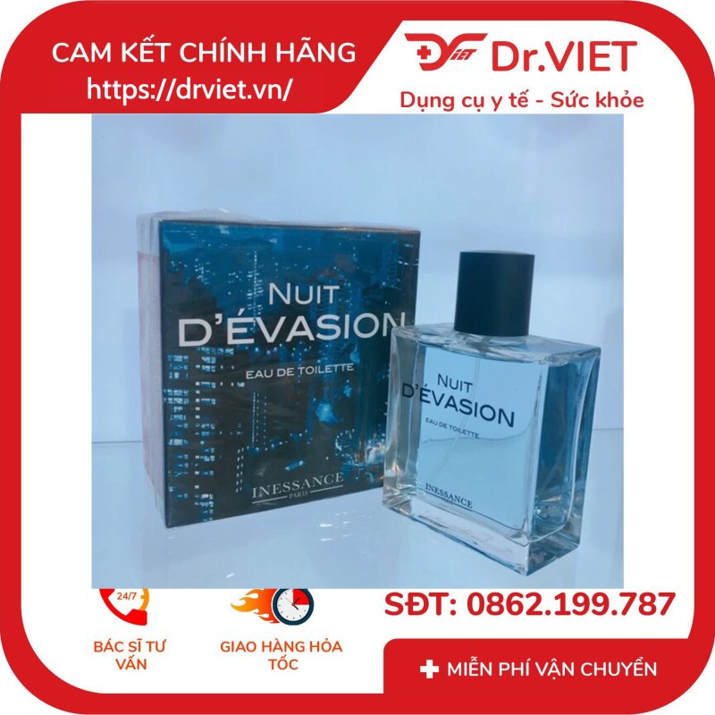 Alternative view of Nước hoa nam Inessance Nuit D'Evasion 100ml