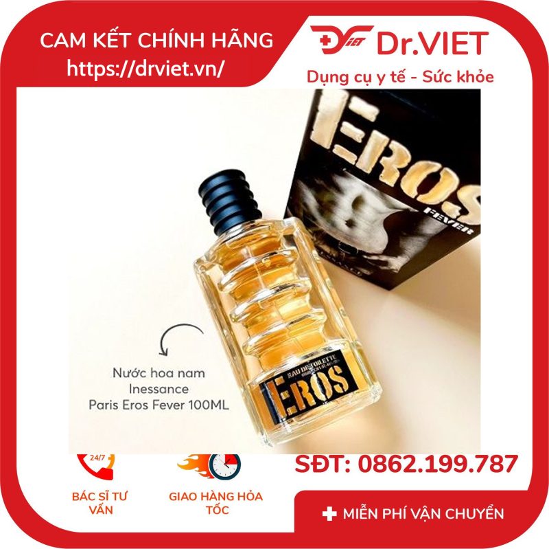 Nước hoa nam Inessance Paris Eros Fever 100ML