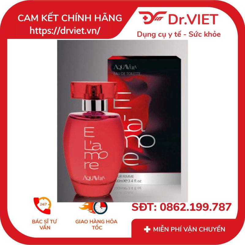 Nước hoa nữ AquaVera E L' amore 100ml 8 Nước hoa nữ AquaVera E L' amore 100ml
