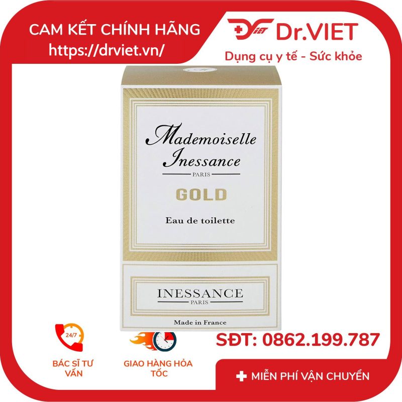 Alternative view of Nước hoa nữ Inessance Paris Mademoiselle Gold 50ml