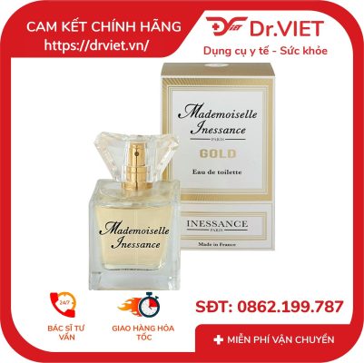 Nước hoa nữ Inessance Paris Mademoiselle Gold 50ml 11 Nước hoa nữ Inessance Paris Mademoiselle Gold 50ml