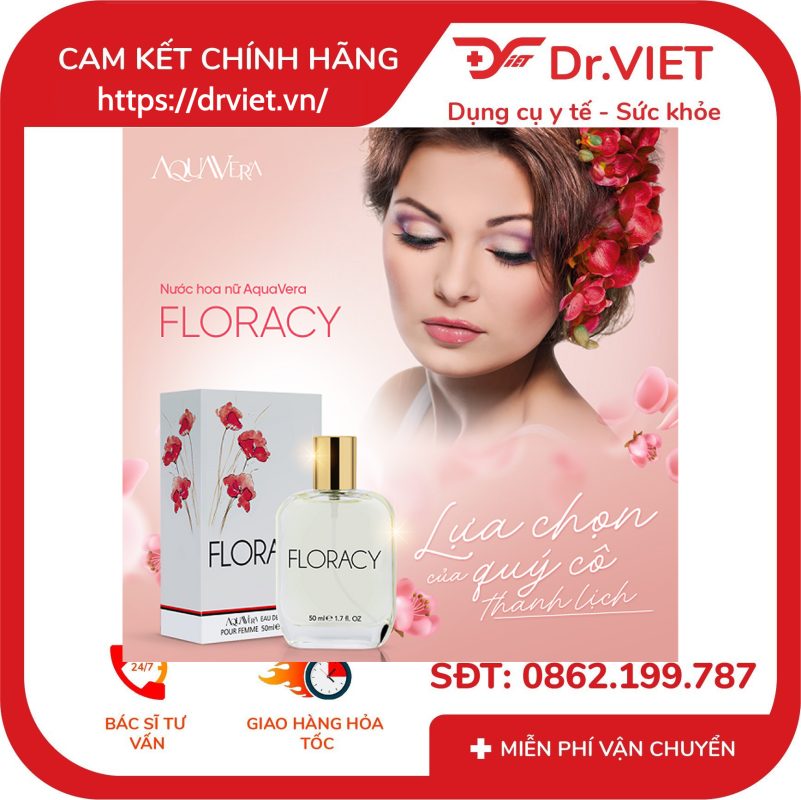 Nước Hoa Nữ AquaVera Floracy 50ml 10 Nước Hoa Nữ AquaVera Floracy 50ml