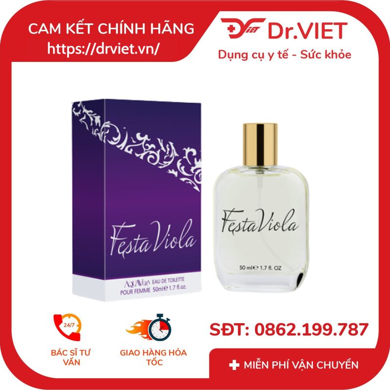 Nước Hoa Nữ AquaVera Festa Viola 50ml